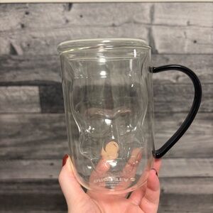 David’s Tea Clear Glass Skull 10oz Nordic Mug